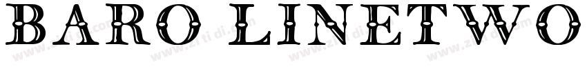 Baro LineTwo字体转换